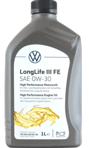 Масло моторное LongLife III FE 0W-30   1L   (VW logo)